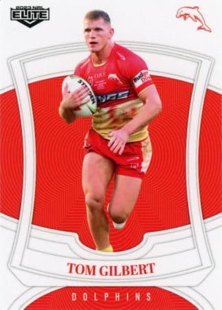 2023 NRL Elite Common Card - Base 040 Tom Gilbert Dolphins