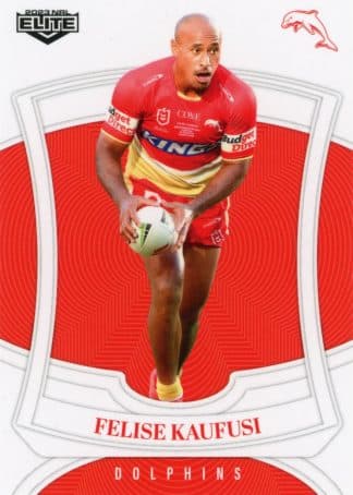 2023 NRL Elite Common Card - Base 042 Felise Kaufusi Dolphins