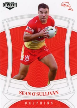 2023 NRL Elite Common Card - Base 044 Sean O'Sullivan Dolphins