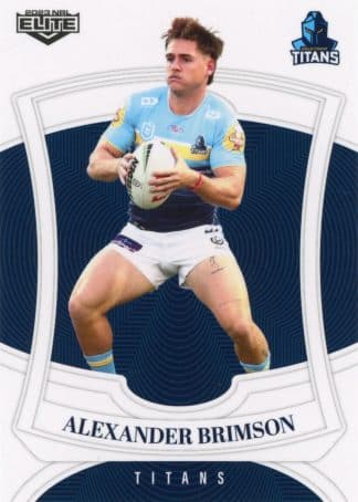 2023 NRL Elite Common Card - Base 047 Alexander Brimson Gold Coast Titans