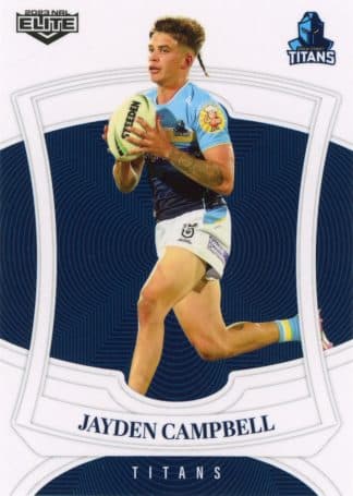 2023 NRL Elite Common Card - Base 048 Jayden Campbell Gold Coast Titans