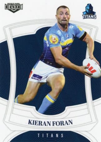 2023 NRL Elite Common Card - Base 051 Kieran Foran Gold Coast Titans