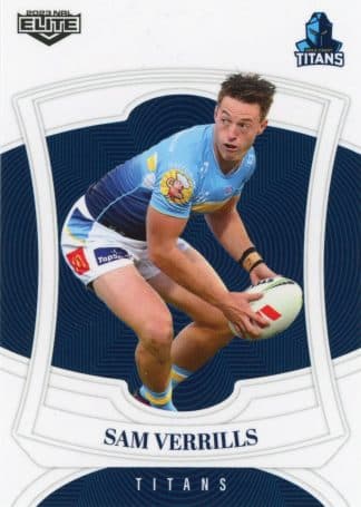 2023 NRL Elite Common Card - Base 054 Sam Verrills Gold Coast Titans