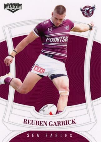 2023 NRL Elite Common Card - Base 058 Reuben Garrick Manly Sea Eagles