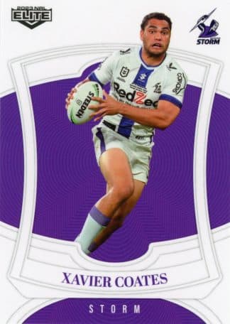 2023 NRL Elite Common Card - Base 065 Xavier Coates Melbourne Storm