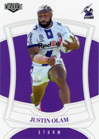 2023 NRL Elite Common Card - Base 071 Justin Olam Melbourne Storm
