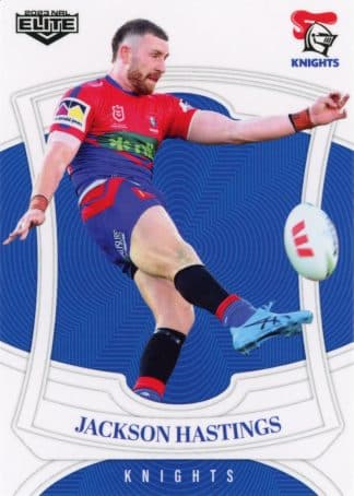 2023 NRL Elite Common Card - Base 076 Jackson Hastings Newcastle Knights