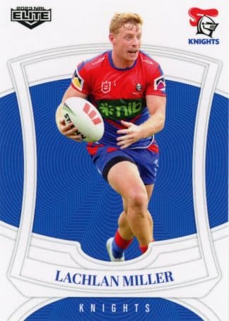 2023 NRL Elite Common Card - Base 077 Lachlan Miller Newcastle Knights