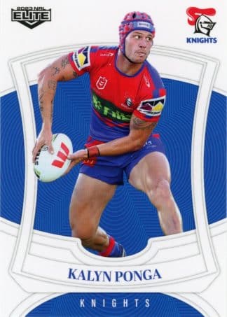 2023 NRL Elite Common Card - Base 078 Kalyn Ponga Newcastle Knights