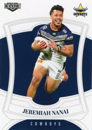 2023 NRL Elite Common Card - Base 087 Jeremiah Nanai North Queensland Cowboys