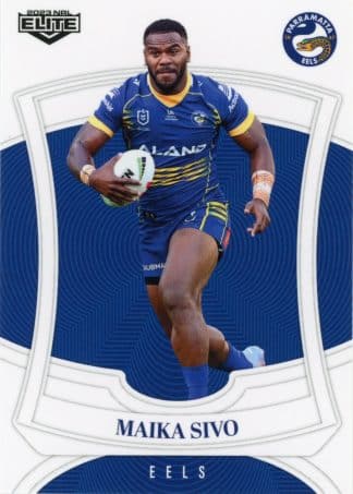 2023 NRL Elite Common Card - Base 099 Maika Sivo Parramatta Eels