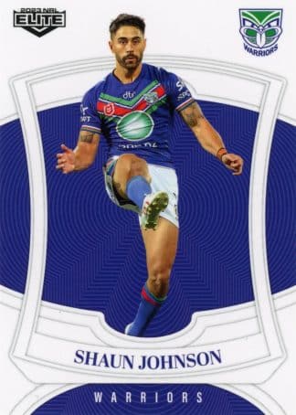 2023 NRL Elite Common Card - Base 141 Shaun Johnson Warriors