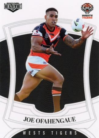 2023 NRL Elite Common Card - Base 152 Joe Ofahengaue Wests Tigers