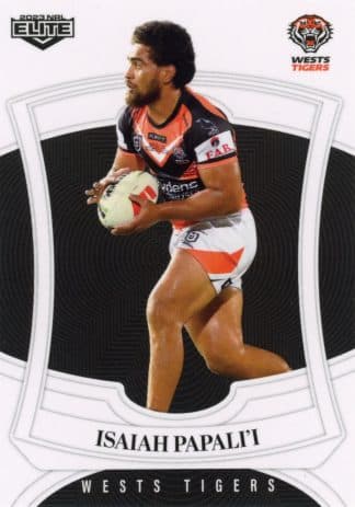 2023 NRL Elite Common Card - Base 153 Isaiah Papali'i Wests Tigers