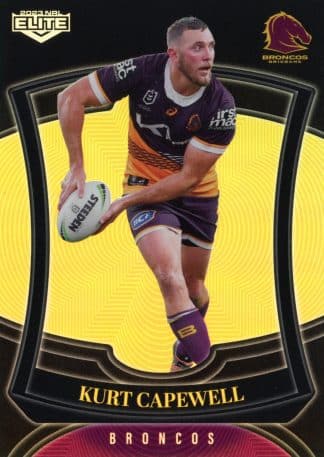 2023 NRL Elite Pearl Specials - P002 Kurt Capewell Brisbane Broncos