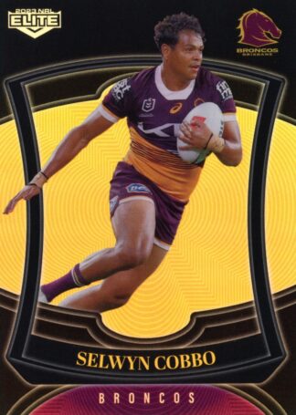 2023 NRL Elite Pearl Specials - P004 Selwyn Cobbo Brisbane Broncos