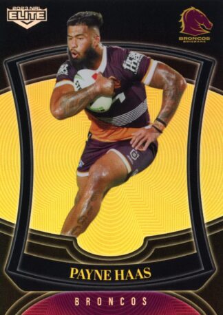 2023 NRL Elite Pearl Specials - P005 Payne Haas Brisbane Broncos