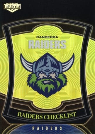2023 NRL Elite Team Master Set #4 - Canberra Raiders
