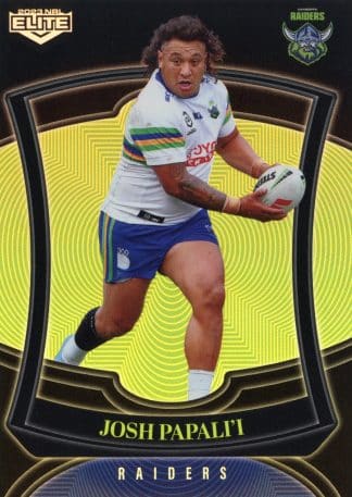 2023 NRL Elite Pearl Specials - P013 Josh Papali'i Canberra Raiders