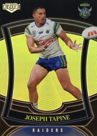 2023 NRL Elite Pearl Specials - P014 Joseph Tapine Canberra Raiders