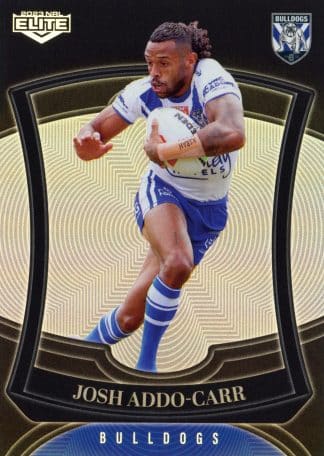 2023 NRL Elite Pearl Specials - P020 Josh Addo-Carr Canterbury Bulldogs