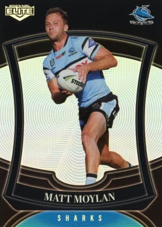 2023 NRL Elite Pearl Specials - P032 Matt Moylan Cronulla Sharks