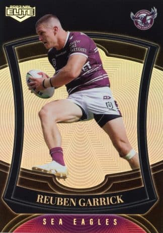 2023 NRL Elite Pearl Specials - P058 Reuben Garrick Manly Sea Eagles