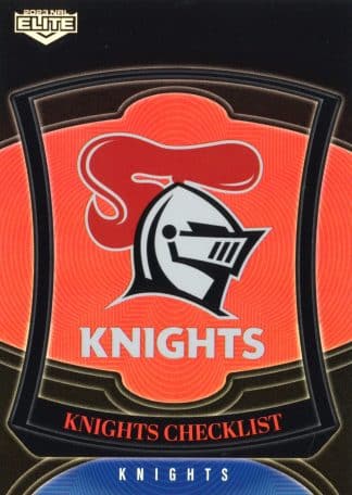 2023 NRL Elite Pearl Specials - P073 Newcastle Knights Checklist