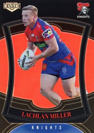 2023 NRL Elite Pearl Specials - P077 Lachlan Miller Newcastle Knights