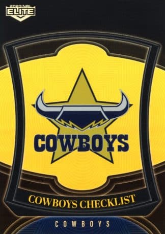 2023 NRL Elite Team Master Set #4 - North QLD Cowboys