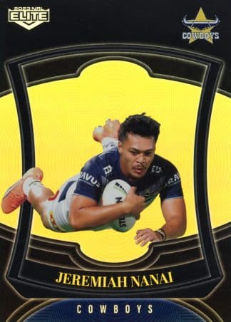 2023 NRL Elite Pearl Specials - P087 Jeremiah Nanai North Queensland Cowboys