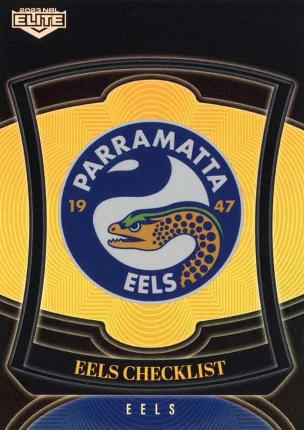 2023 NRL Elite Team Master Set #4 - Parramatta Eels