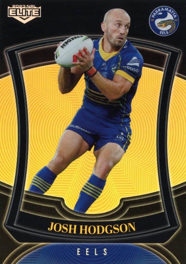 2023 NRL Elite Pearl Specials - P095 Josh Hodgson Parramatta Eels