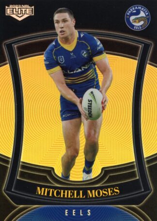 2023 NRL Elite Pearl Specials - P097 Mitchell Moses Parramatta Eels