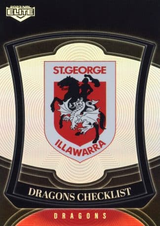 2023 NRL Elite Team Master Set #4 - St George Dragons