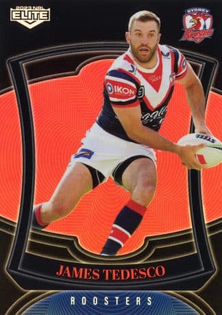2023 NRL Elite Pearl Specials - P133 James Tedesco Sydney Roosters