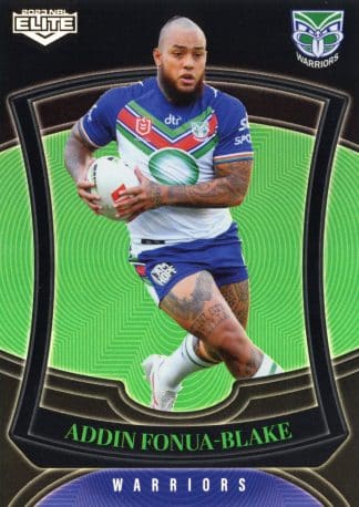 2023 NRL Elite Pearl Specials - P139 Addin Fonua-Blake Warriors