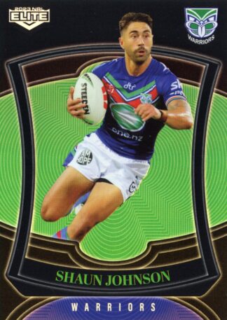 2023 NRL Elite Pearl Specials - P141 Shaun Johnson Warriors