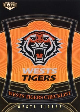 2023 NRL Elite Team Master Set #4 - Wests Tigers