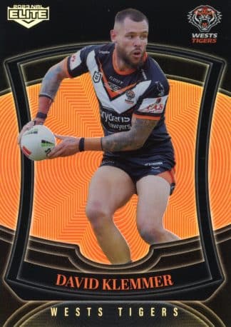 2023 NRL Elite Pearl Specials - P148 David Klemmer Wests Tigers