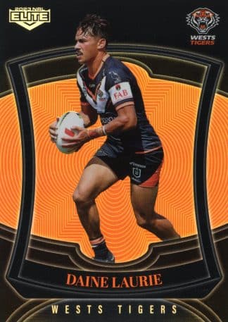 2023 NRL Elite Pearl Specials - P150 Daine Laurie Wests Tigers