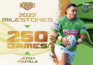2023 NRL Elite Case Card - M02 Josh Papali'i Canberra Raiders