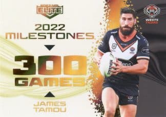 2023 NRL Elite Case Card - M16 James Tamou Wests Tigers