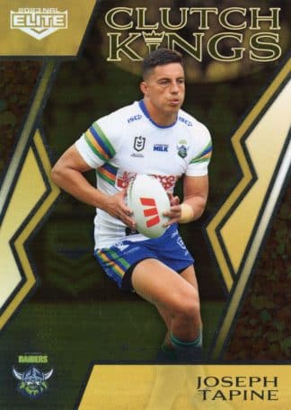 2023 NRL Elite Clutch Kings - CK02 Joseph Tapine Canberra Raiders