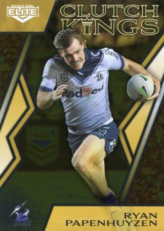 2023 NRL Elite Clutch Kings - CK08 Ryan Papenhuyzen Melbourne Storm