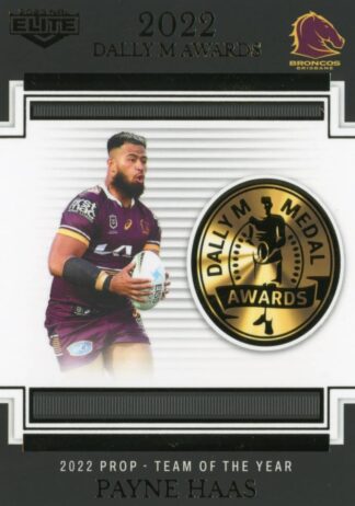 2023 NRL Elite Dally M Awards - DM12 Payne Haas Brisbane Broncos