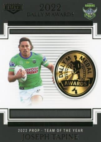 2023 NRL Elite Dally M Awards - DM13 Joseph Tapine Canberra Raiders