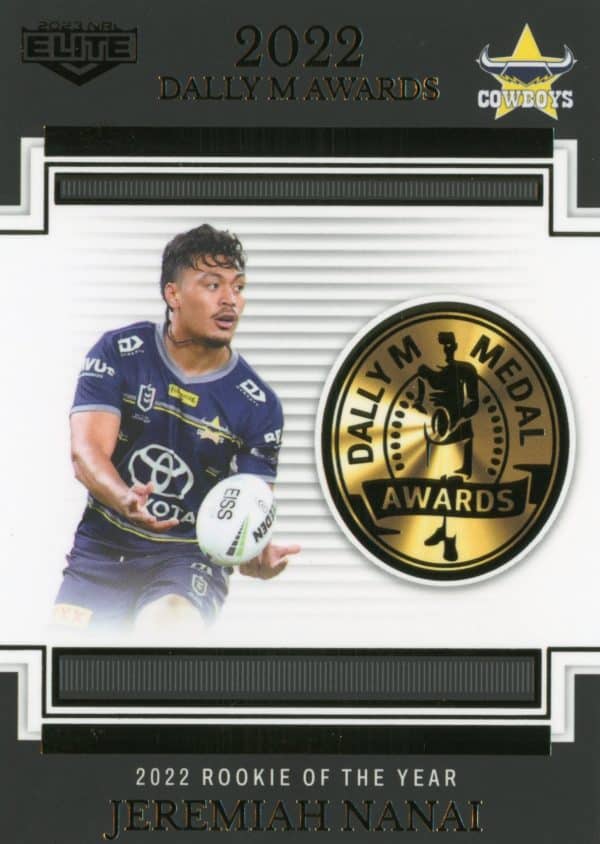 2023 NRL Elite Dally M Awards - DM17 Jeremiah Nanai North QLD Cowboys