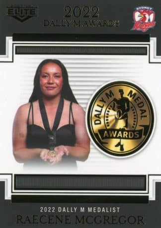 2023 NRL Elite Dally M Awards - DM19 Raecene McGregor Sydney Roosters