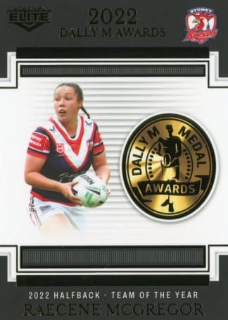 2023 NRL Elite Dally M Awards - DM26 Raecene McGregor Sydney Roosters